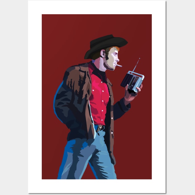 Joe Buck from Midnight Cowboy Wall Art by chrisayerscreative